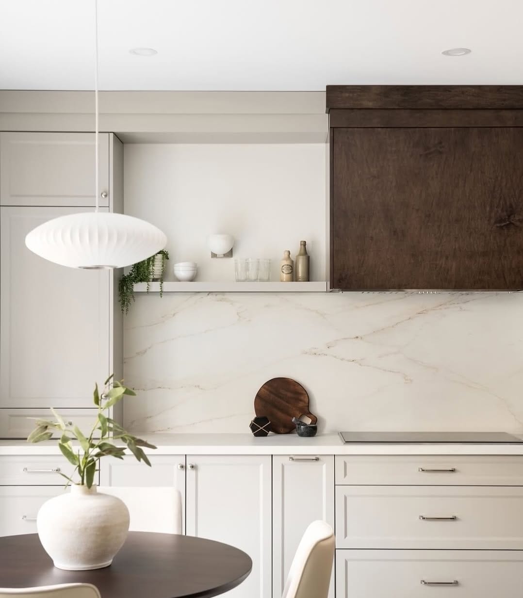 Kitchen Remodel — Completed kitchen — range detail