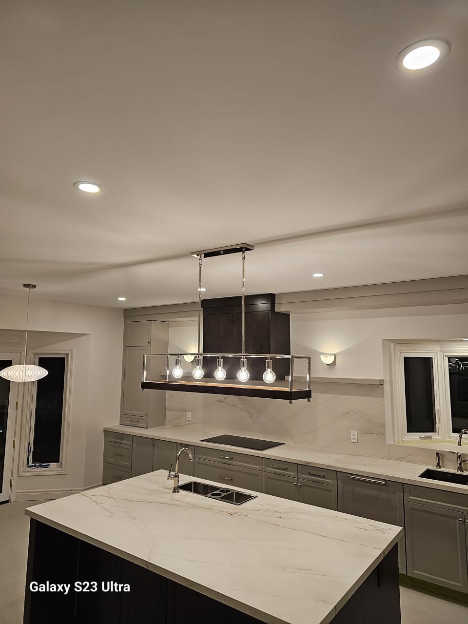 Kitchen Remodel — Completed kitchen and dining area