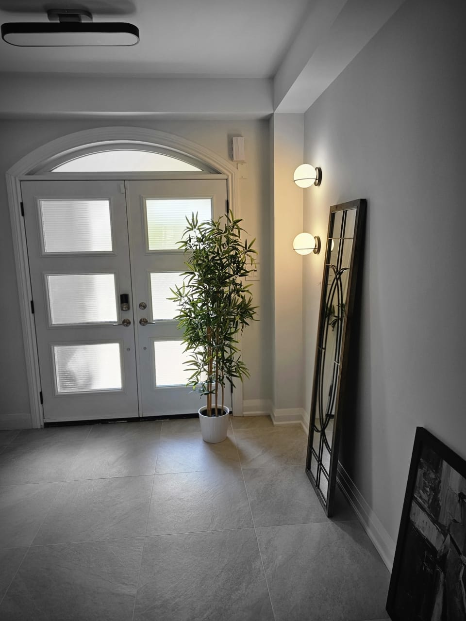 Main Floor Renovation — Finished entryway