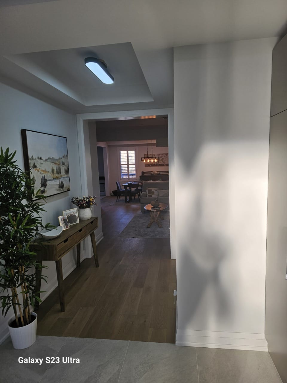 Main Floor Renovation — Hallway and entryway