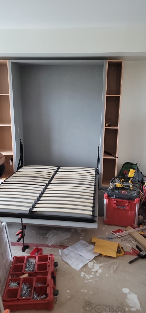 Moving Walls — Interior renovation in progress